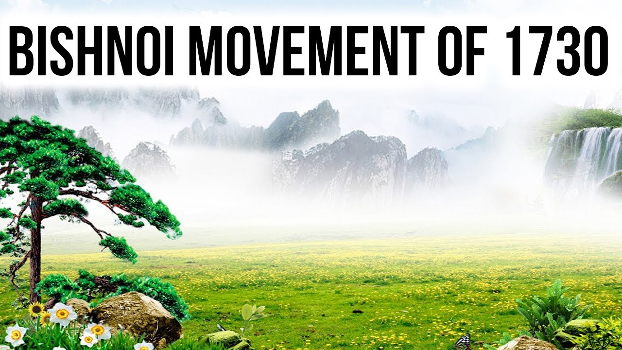 Bishnoi Movement of 1730, First Environment Movement in India to save Khejari trees