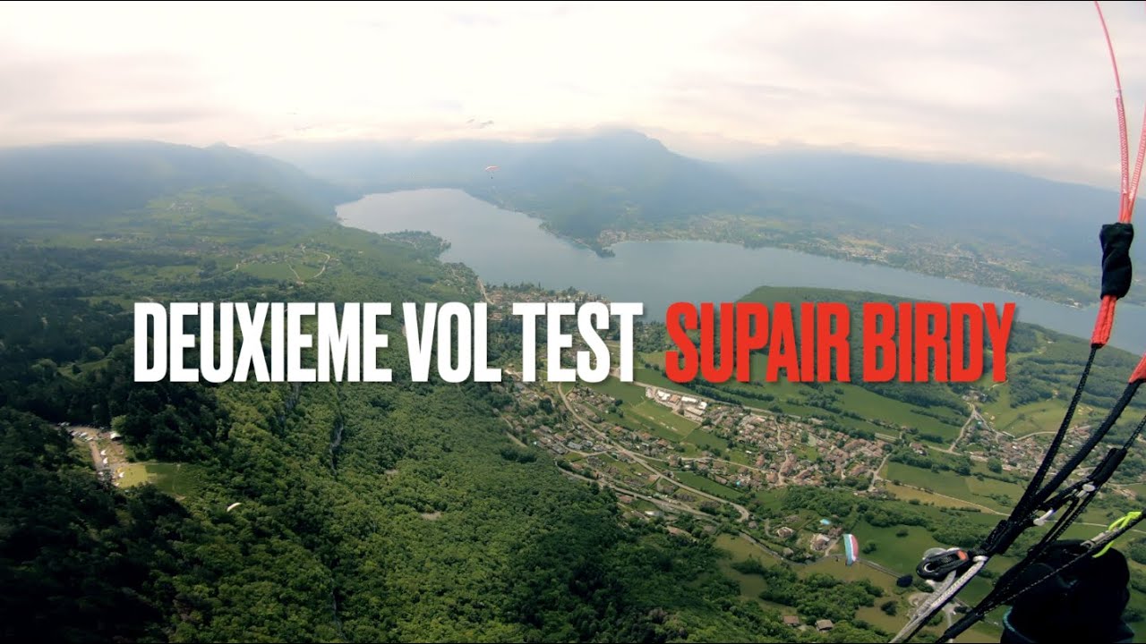 Parapente - Test 🧑‍🔬 🔬 Deuxieme vol avec la Supair BIRDY - Ca grimpe!📍Planfait - Vol 98 - 20/05/23