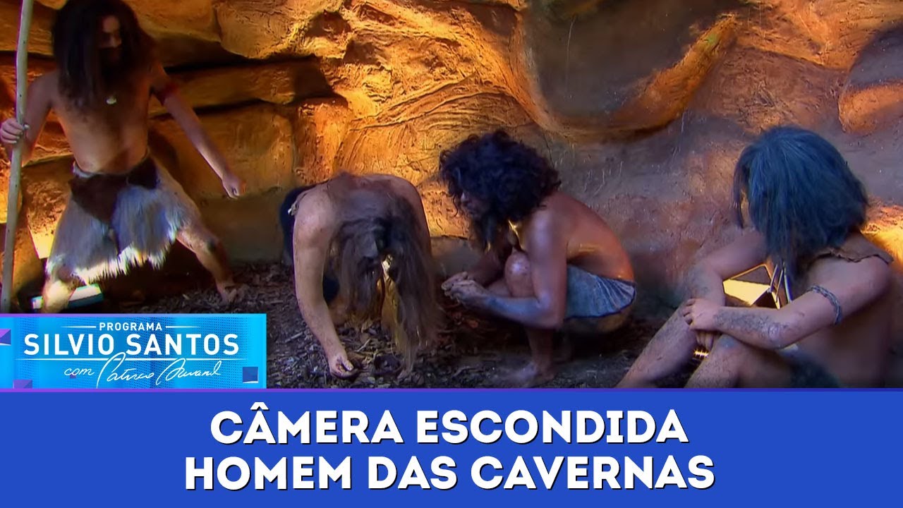 Homem das Cavernas - Caveman Prank | Câmeras Escondidas (26/11/23)