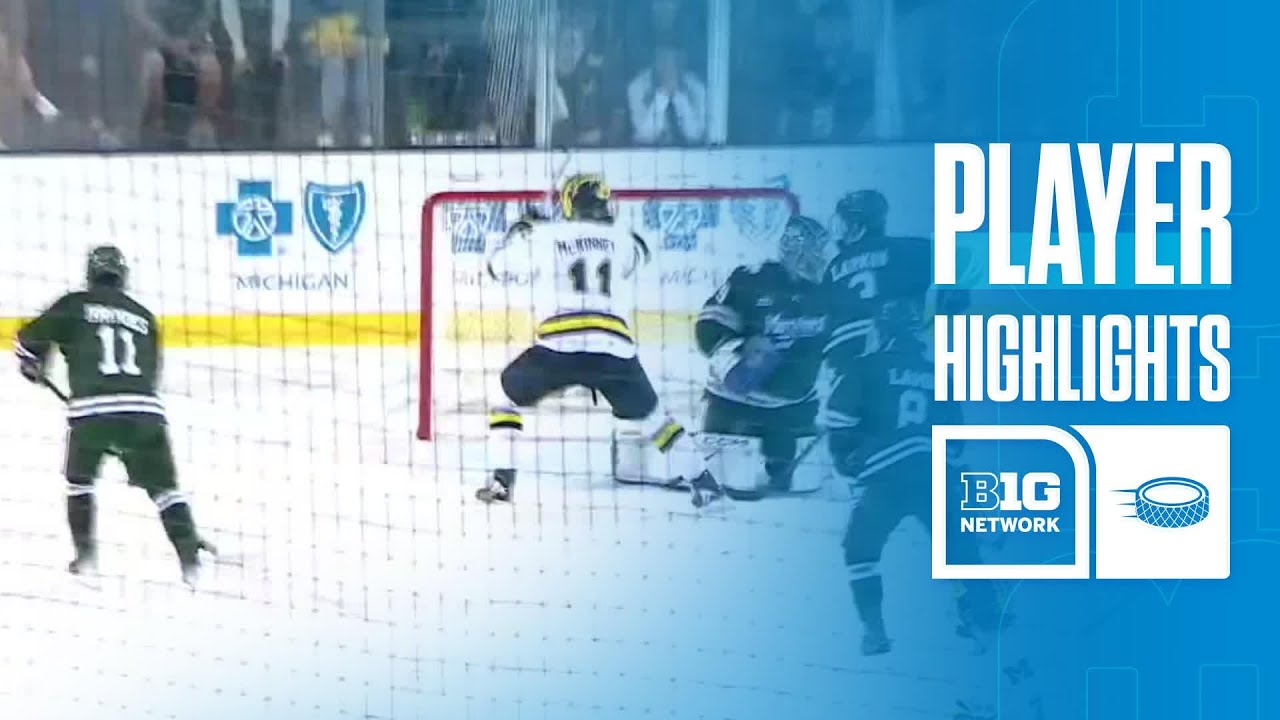 Dakoda Rheaume-Mullen Highlights vs. Mercyhurst | Michigan Hockey | 10/04/2025