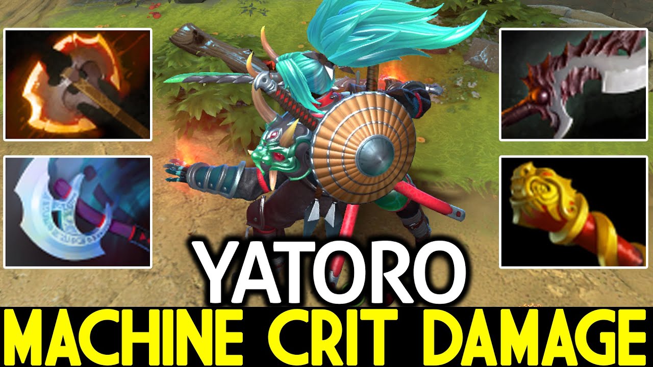 YATORO [Phantom Assassin] Machine Crit Damage Crazy Game Dota 2