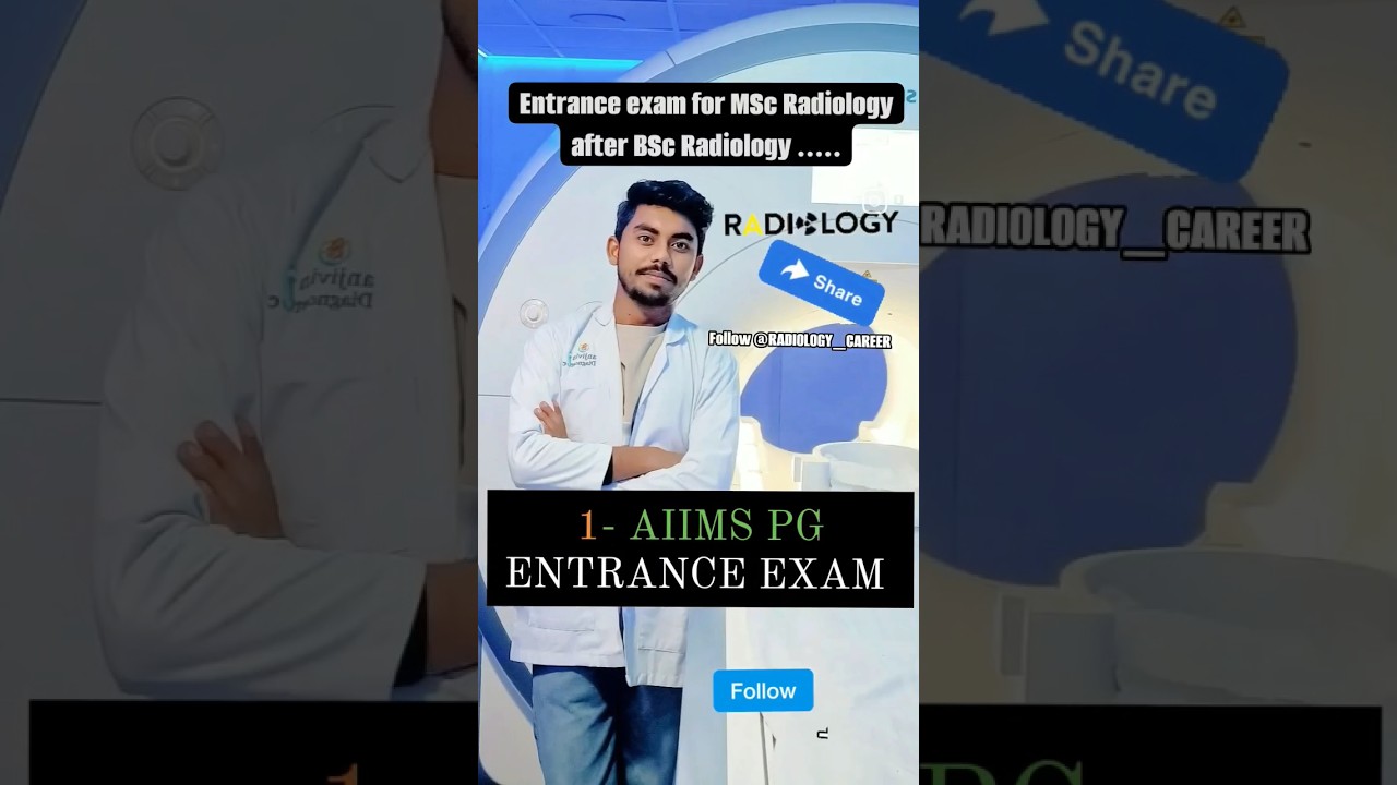 Msc radiology entrance exam 