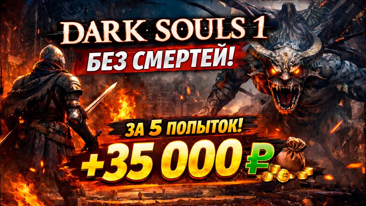 ЧЕЛЛЕНДЖ Dark souls без смертей, полное прохождение с dlc. Заказ от Глеба №12