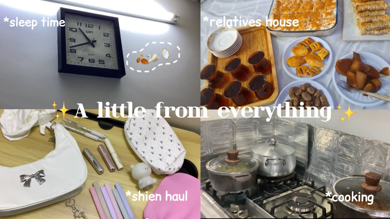 A little from everything ✨ | going out,shien haul,skincare&more | English&Kurdish subtitles 