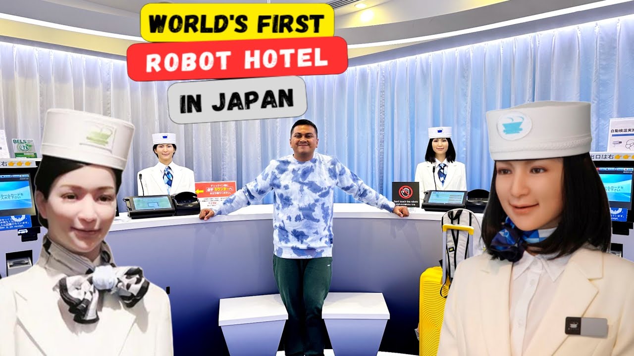 EP #9 🇯🇵 Staying at World's First Robot Hotel in Japan | റോബോട്ടുകൾ നടത്തുന്ന ജപ്പാനിലെ ഹോട്ടൽ