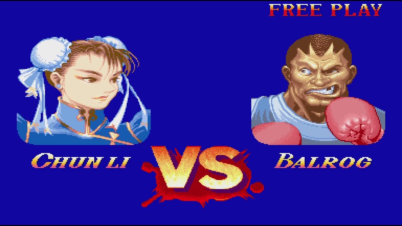 Super Street Fighter ll-Chun-li playthrough Arcade