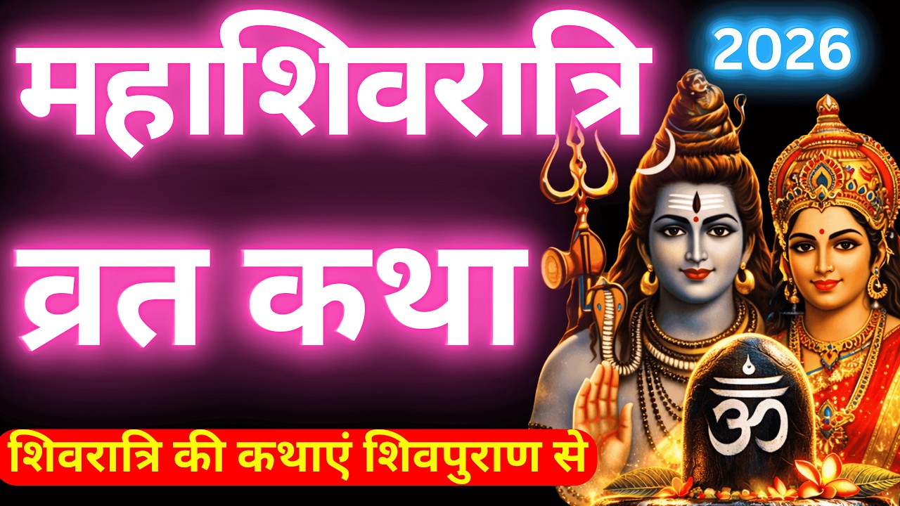 महाशिवरात्रि की व्रत कथा । महाशिवरात्रि की पौराणिक कथा । Mahashivratri vrat katha #mahashivratrivrat