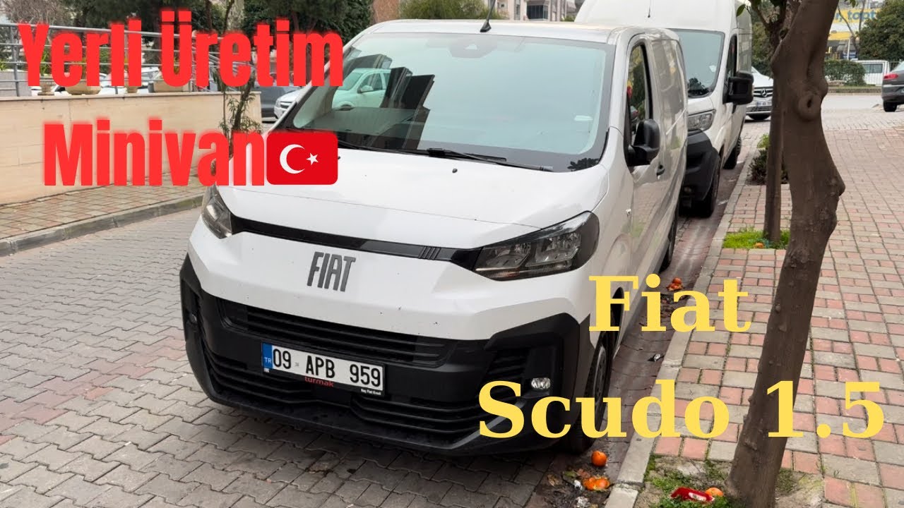 Fiat Scudo 1.5 Kısa İnceleme – İlk İzlenimler ve Genel Özellikler!