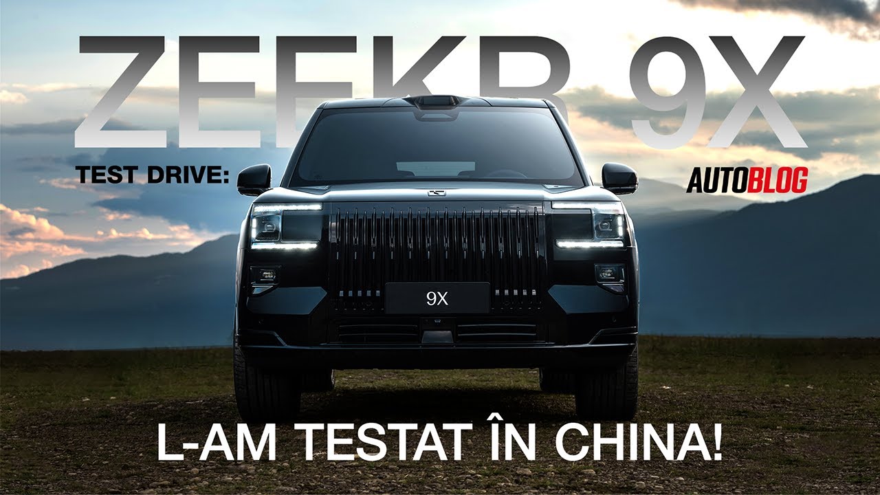 ZEEKR 9X - PRIMUL TEST DRIVE ÎN ROMÂNĂ! CUM SE CONDUCE?