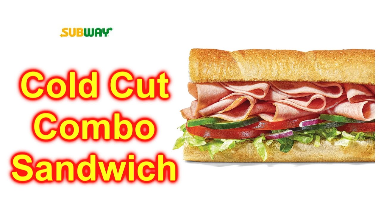 Subway Cold Cut Combo Sandwich Taste Test