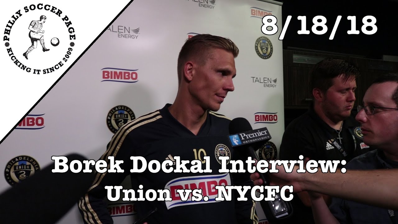 Borek Dockal Interview: Union vs. NYCFC | 8/18/18