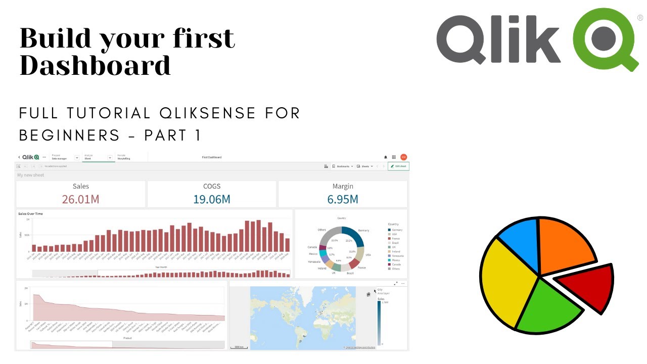 Создайте свое первое приложение в QLIK SENSE — основы QLIK SENSE для начинающих.