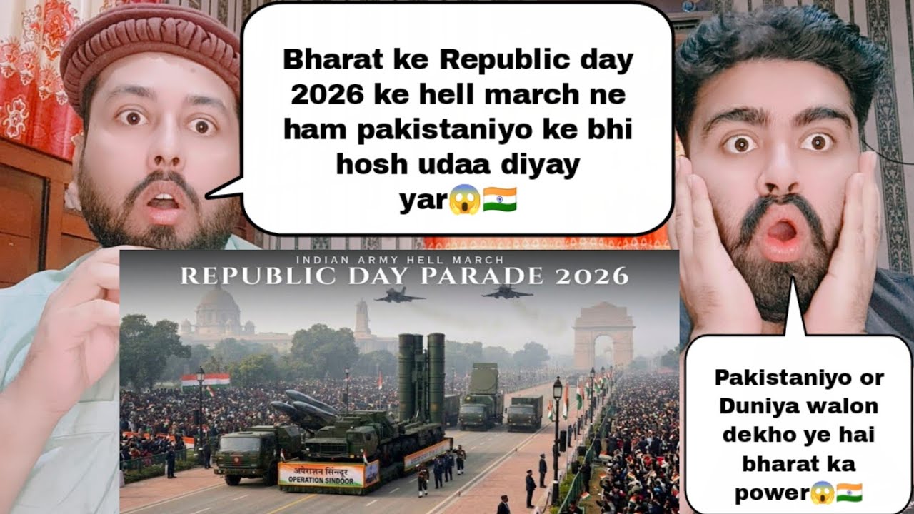 Indian Army Hell March | Republic Day 2026 | Pakistani Reaction 