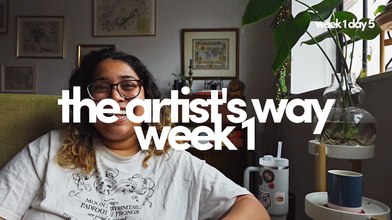 Doing the Artist's Way, Week 1 Vlog: Exercises, Thoughts, & Reflections