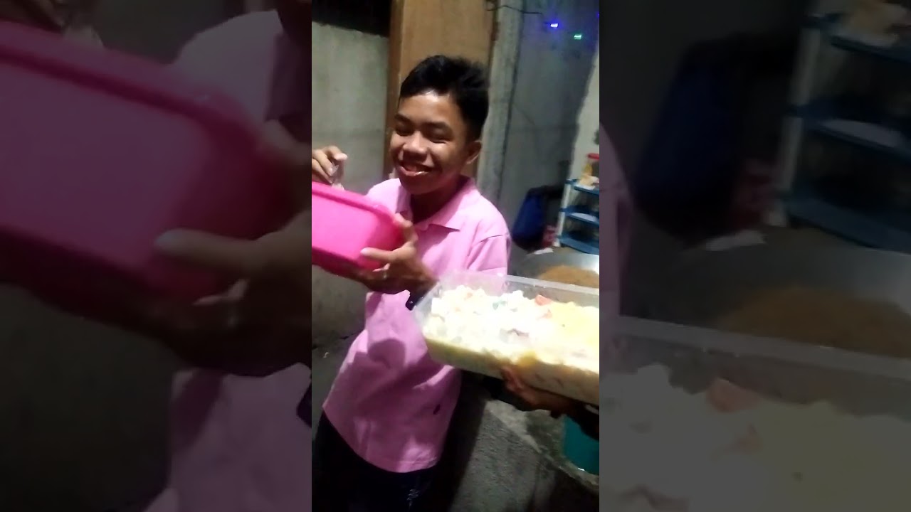 the New Year ice cream