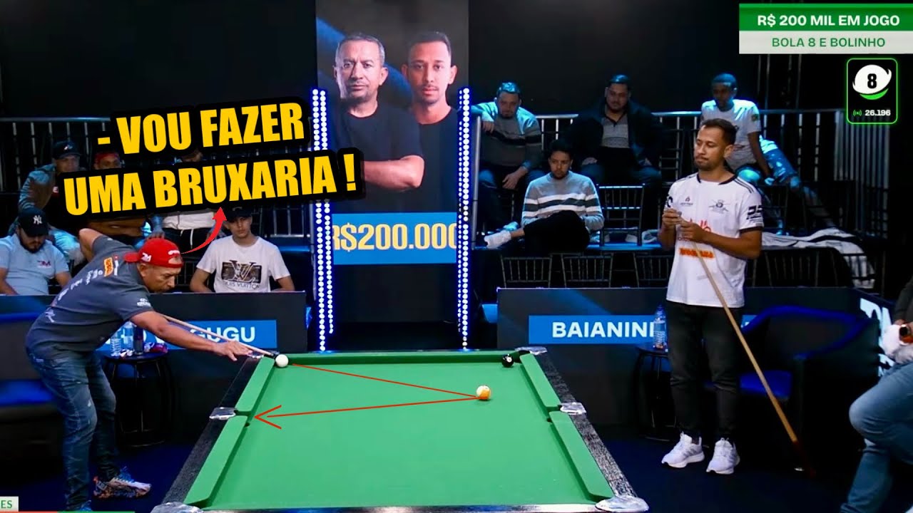 R$200 Mil em Jogo! Baianinho de Mauá Enfrenta Gugu Sem Medo em Duelo Explosivo! 💣