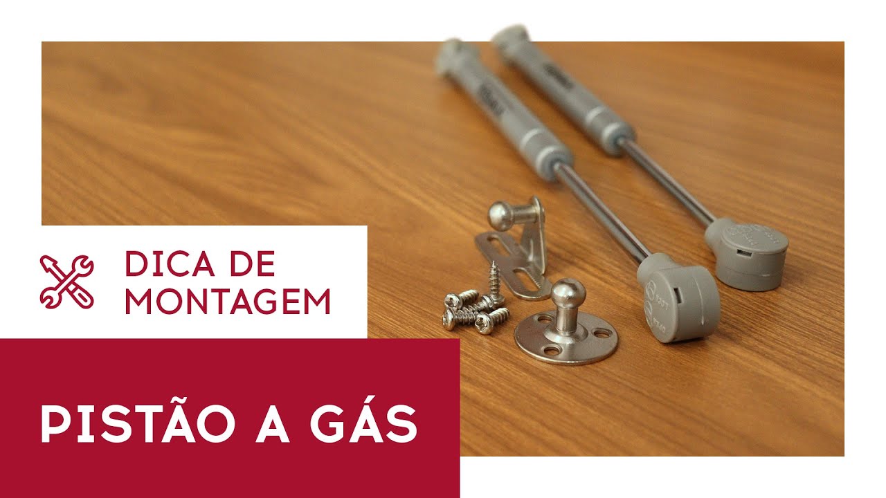 Como instalar PISTÃO a GÁS