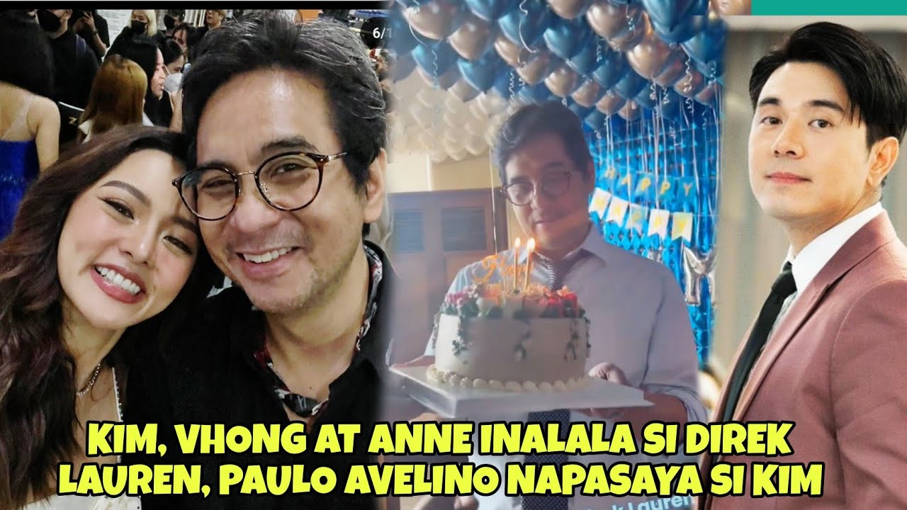 KIM, VHONG AT ANNE INALALA SI DIREK LAUREN, PAULO AVELINO GANITO NAPASAYA SI KIM