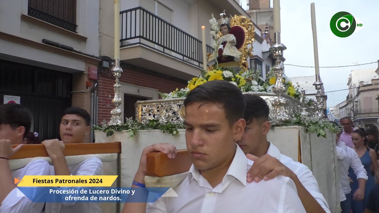 Procesión del Lucero Divino en Coria del Río. Fiestas Patronales 2024