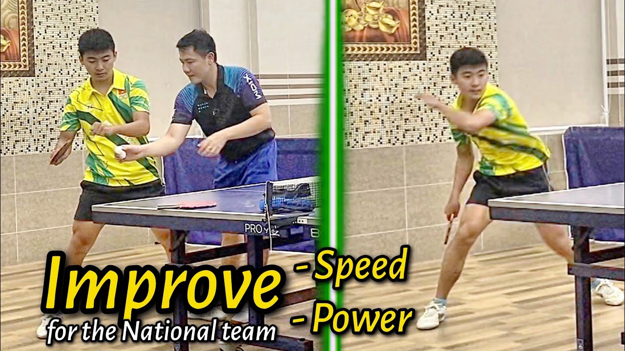 How to increase speed and power of Forehand Topspin for the Cambodian national team 🇰🇭