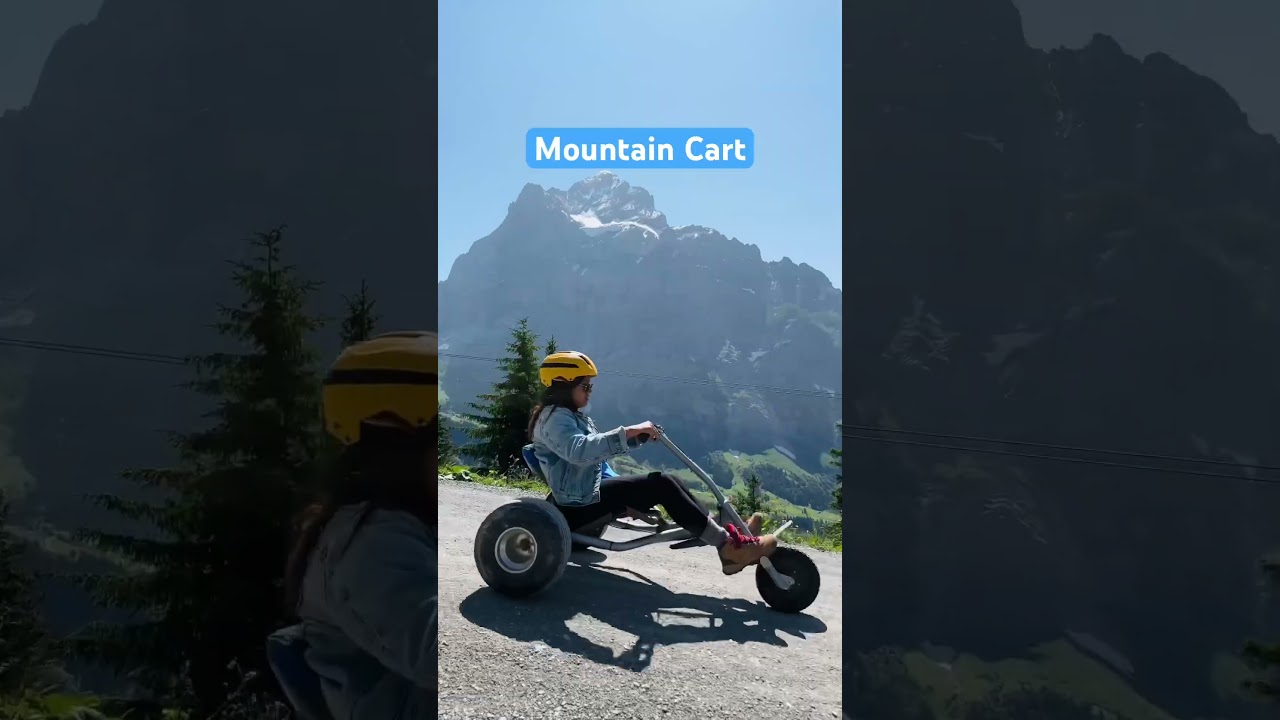 Fun outdoor activities in Grindelwald, Switzerland