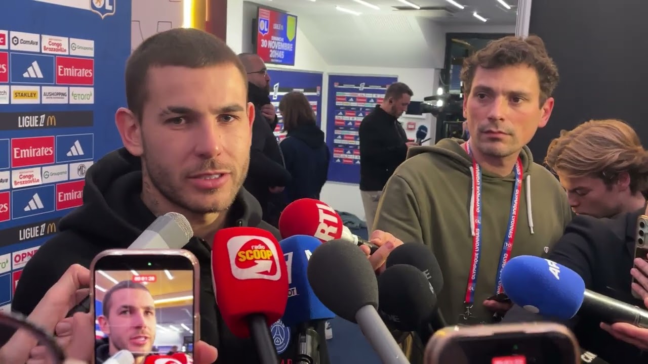 Lucas Hernandez debriefe la victoire arrach&eacute;e par le PSG face &agrave; l&rsquo;OL