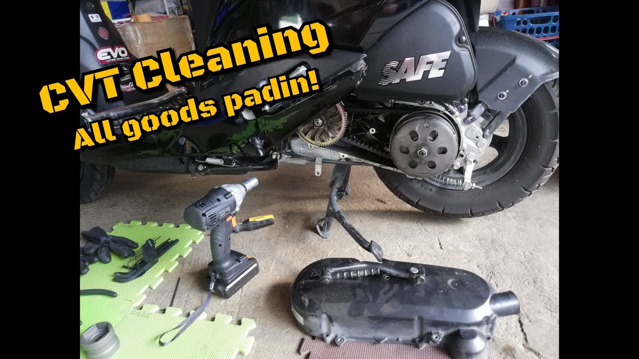 CVT Cleaning I Update sa Upgrades I Suzuki Burgman Street 125