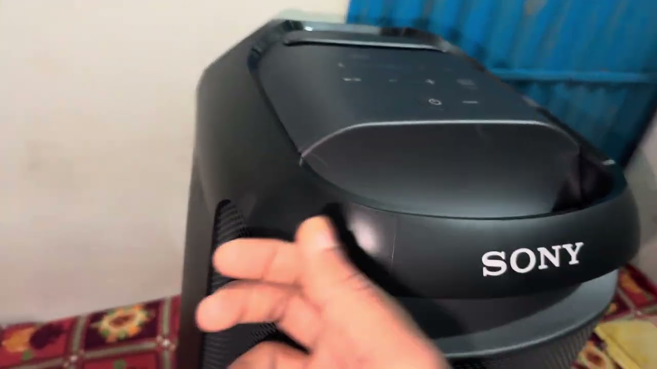 Unboxing Sony xv800 party speaker 