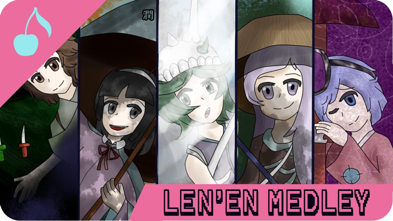 [Len'en Remix] All stage 1 bosses Mash-up