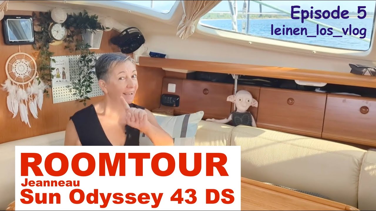 Ep. 5 - Roomtour Jeanneau Sun Odyssey 43 DS