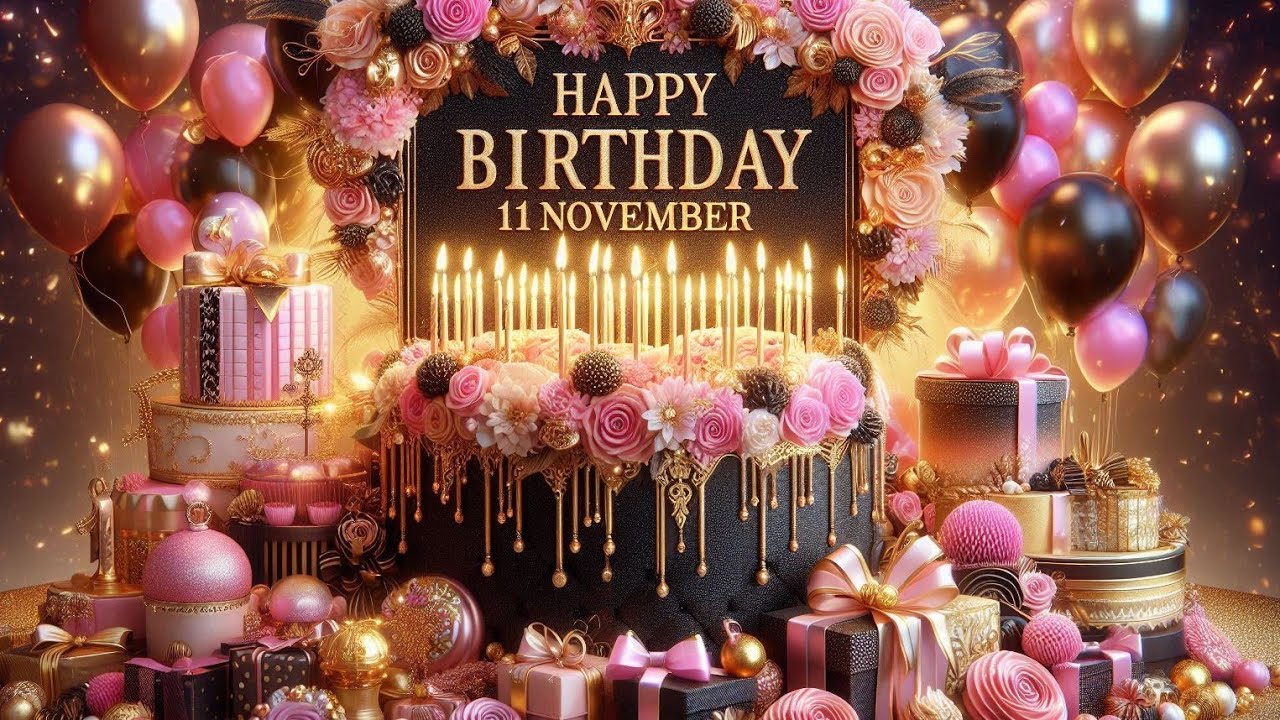11 November Happy Birthday to you | 🎂 birthday song 🥳 happy birthday wishes 11  November