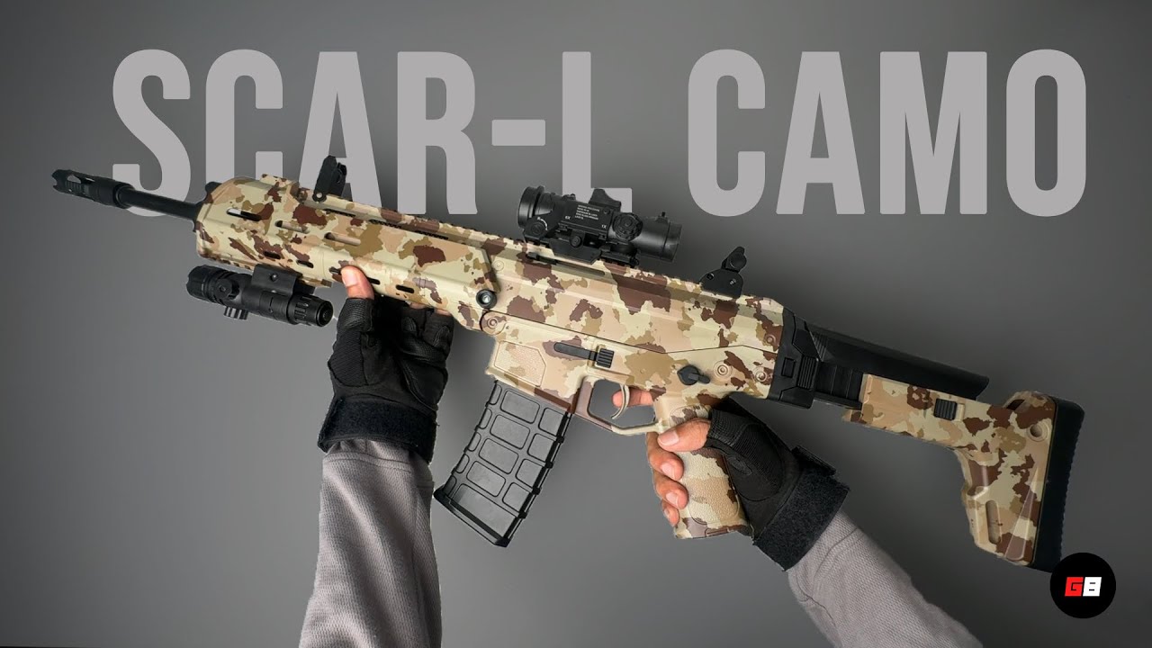 SCAR-L CAMO | Gel Blasters India | Unboxing Video