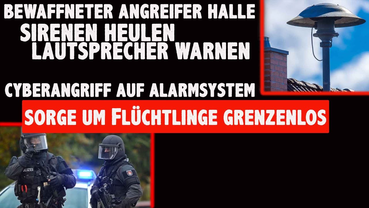 Amokalarm Halle Der Angriff und die Sorge um Flüchtlinge! Wie sicher ist Deutschland wirklich