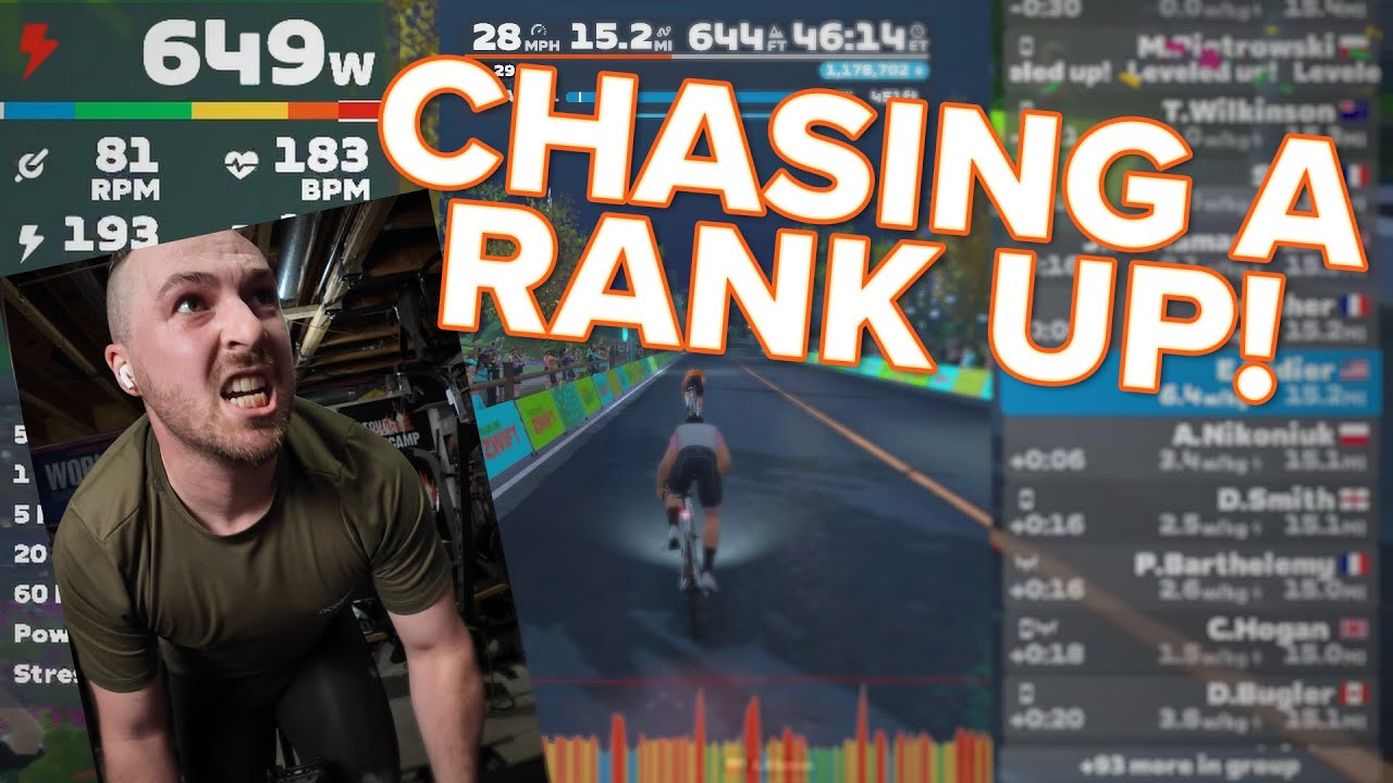 One Zwift Race Closer to a Rank Up? Zwift Race Recap