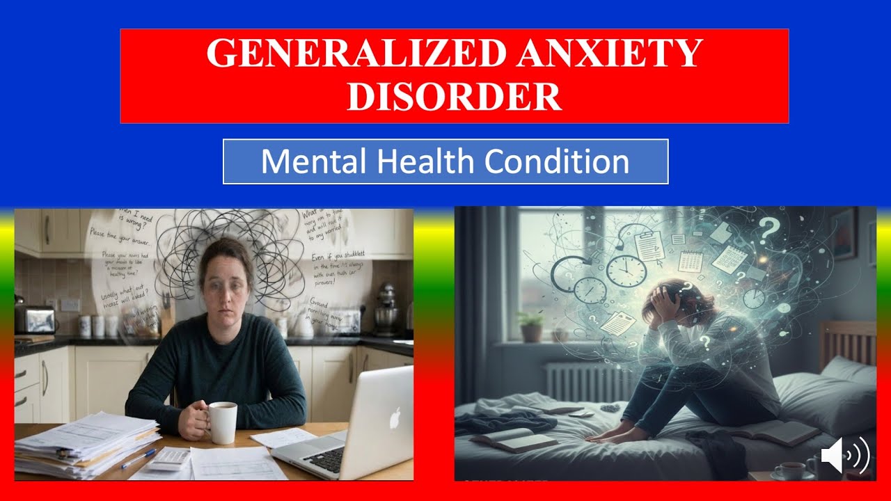 GENERALIZED ANXIETY DISORDER - Definition, types, causes, pathophy, symptoms , diagnoses, medicine