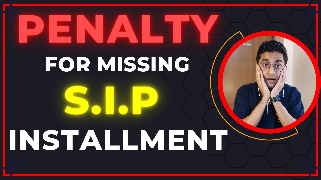 Penalties for Missing SIP Installment | Mutual Fund SIP Pause facility | SBI Bank Penalty Charges