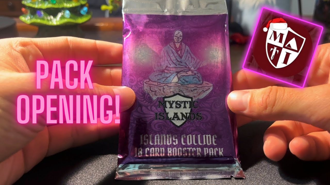 1st Ever HTCG Pack Opening!!! - Mystic Islands TCG Set 1