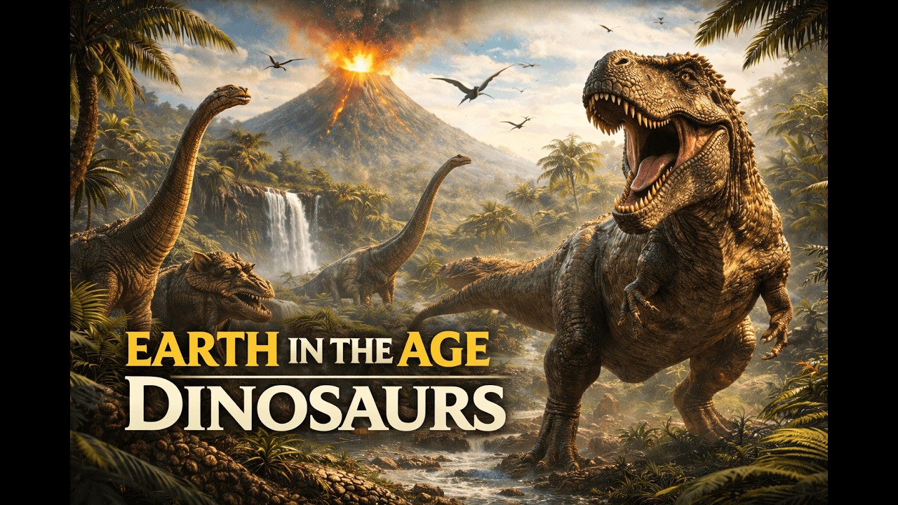 FALL INTO SLEEP INSTANTLY - What Was Earth Like in the Age of Dinosaurs?