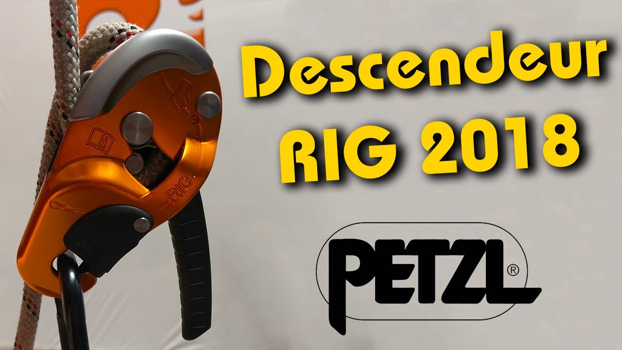 Descendeur RIG 2018 PETZL