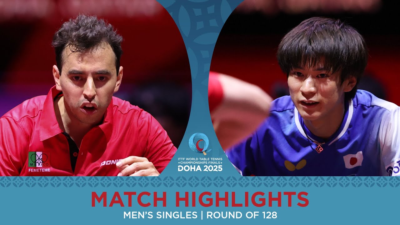 Marcos Madrid vs Shunsuke Togami | Match Highlights | #ITTFWorlds2025