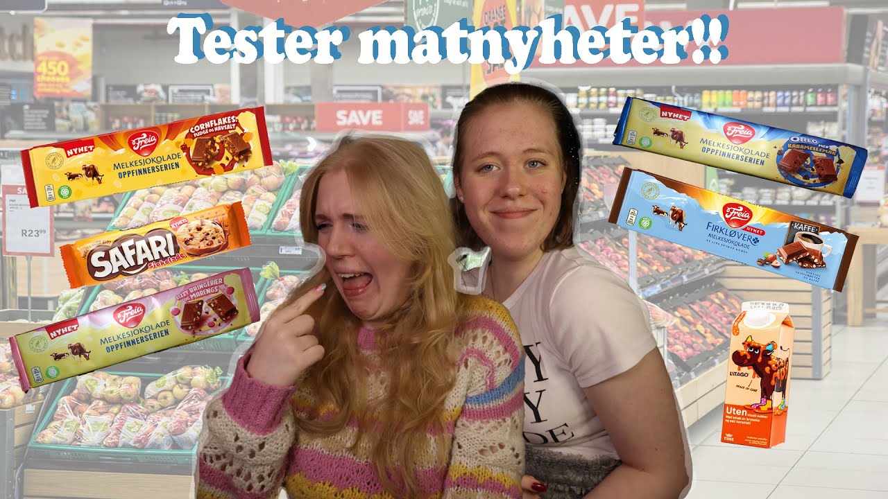 Tester matnyheter, sjokolade Edition // Helene tester