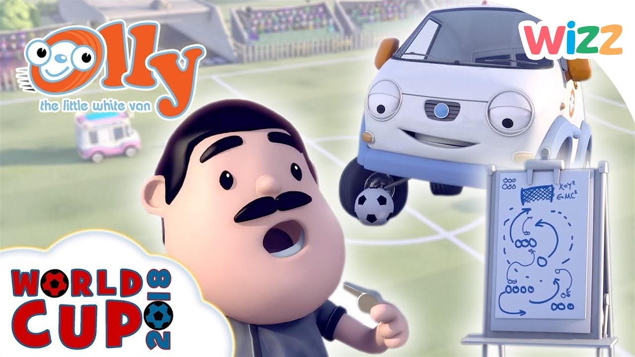 Olly the Little White Van - World Cup Special | Cars for Kids | Wizz | Cartoons for Kids
