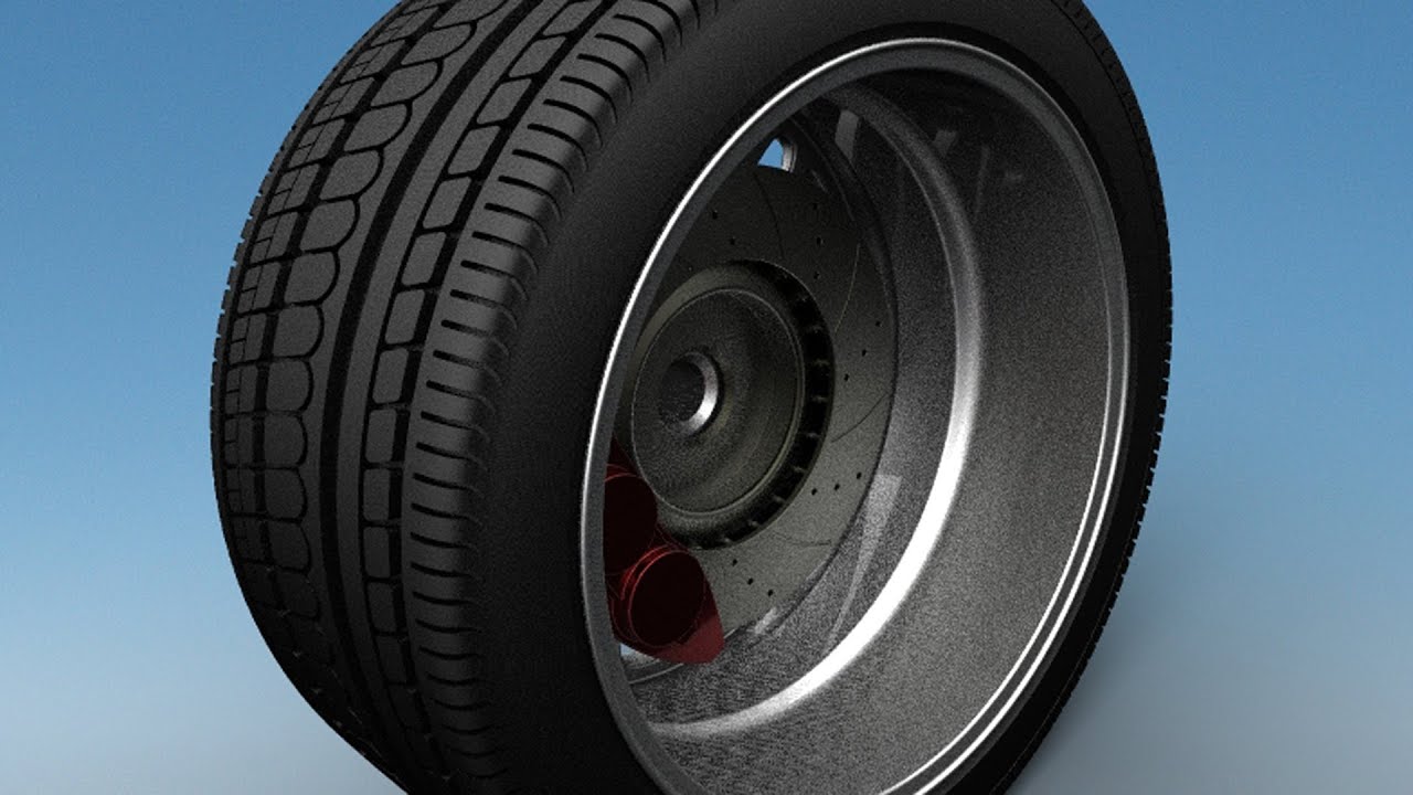Rhino V5 | Моделирование автомобильной шины