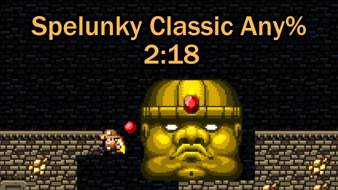 Spelunky Any% World Record!