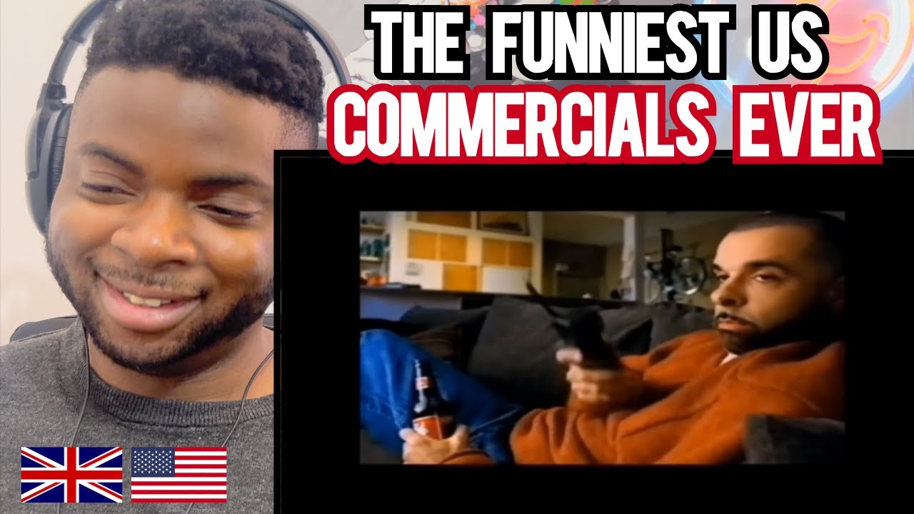 Brit Reacts To THE TEN FUNNIEST AMERICAN COMMERCIALS EVER!