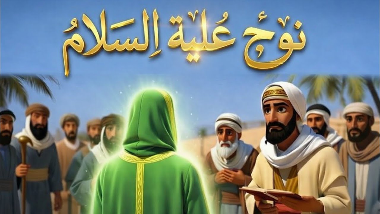 كرتون قصة| نوح عليه السلام| والفلك