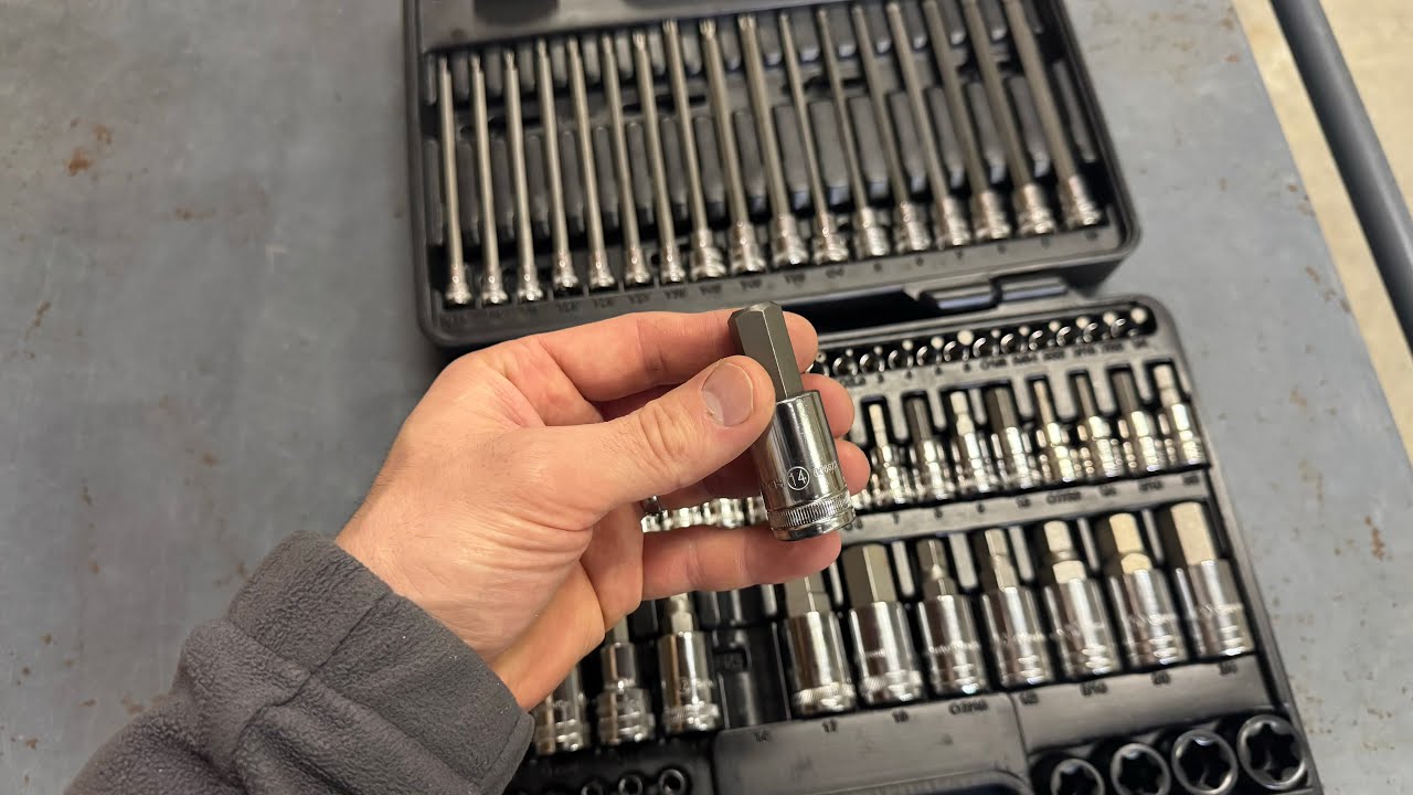 Взгляд Энди: Обзор набора шестигранных и звездообразных головок GEARWRENCH из 84 предметов &mdash; SAE ...