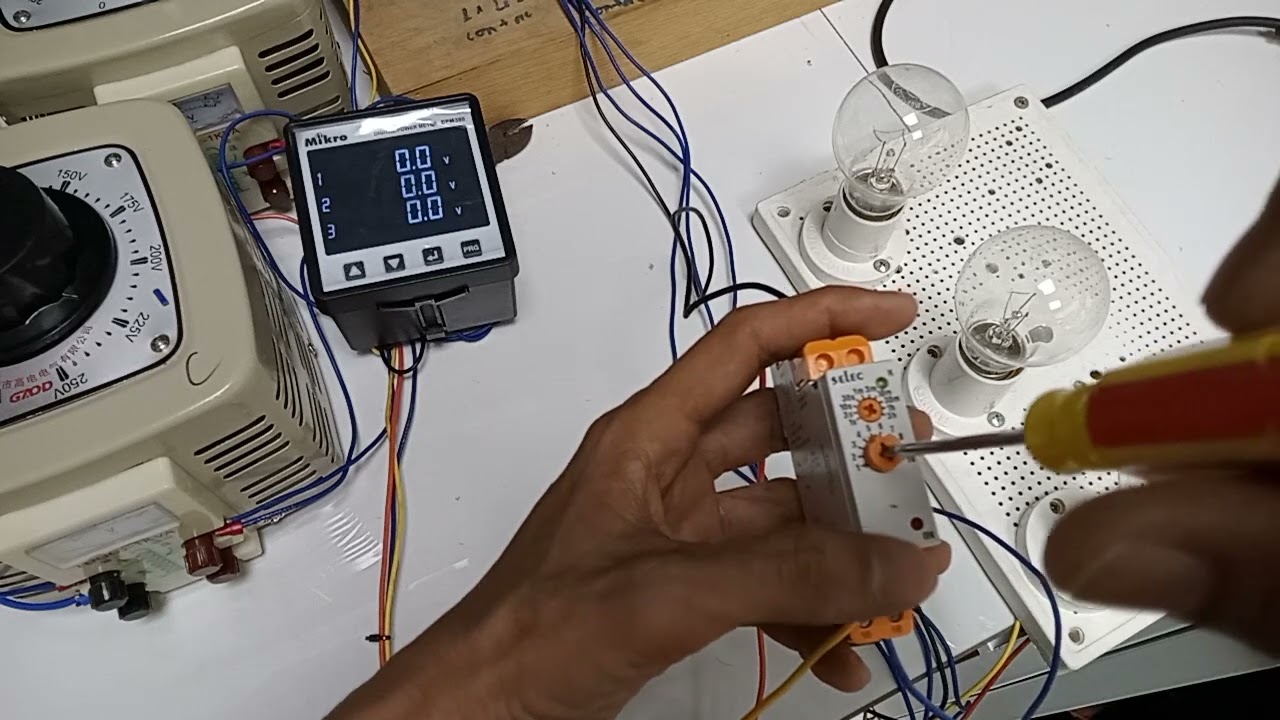Hướng dẫn đấu nối cài đặt Timer Selec 600ST