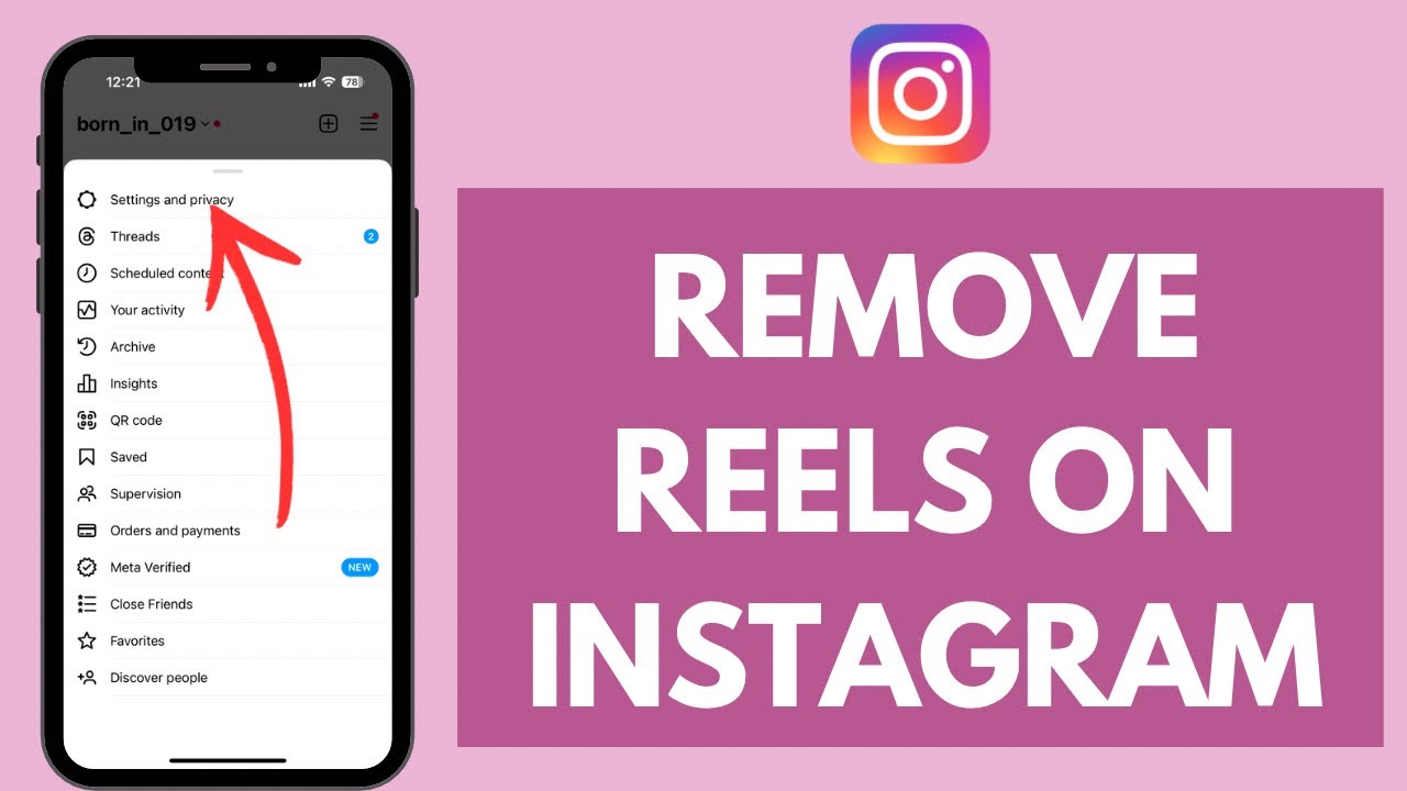 Как удалить Reels из Instagram (2025) | Отключение Instagram Reels