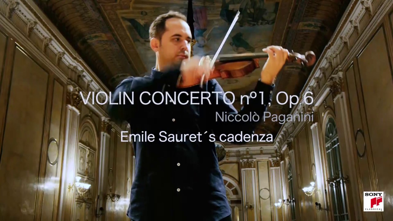 Paganini:  Concerto No. 1/Sauret Cadenza/Jesús Reina